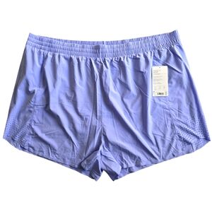 Athleta Plus Size Lilac Hustle 3" Semi Fitted Mid-rise Shorts Size‎ 3X